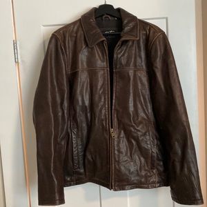 Mens leather jacket